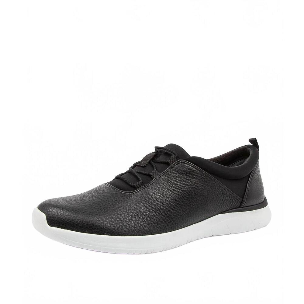 NEW ZIERA women's fox-xf shoes in black/white